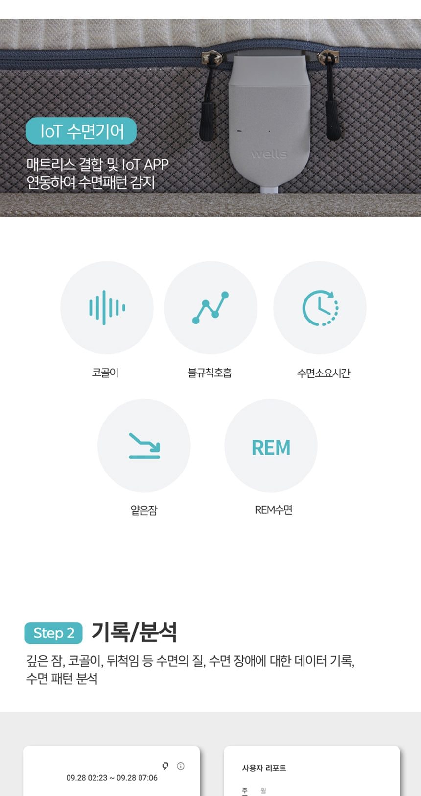 웰스 코지슬립 퀸 상세