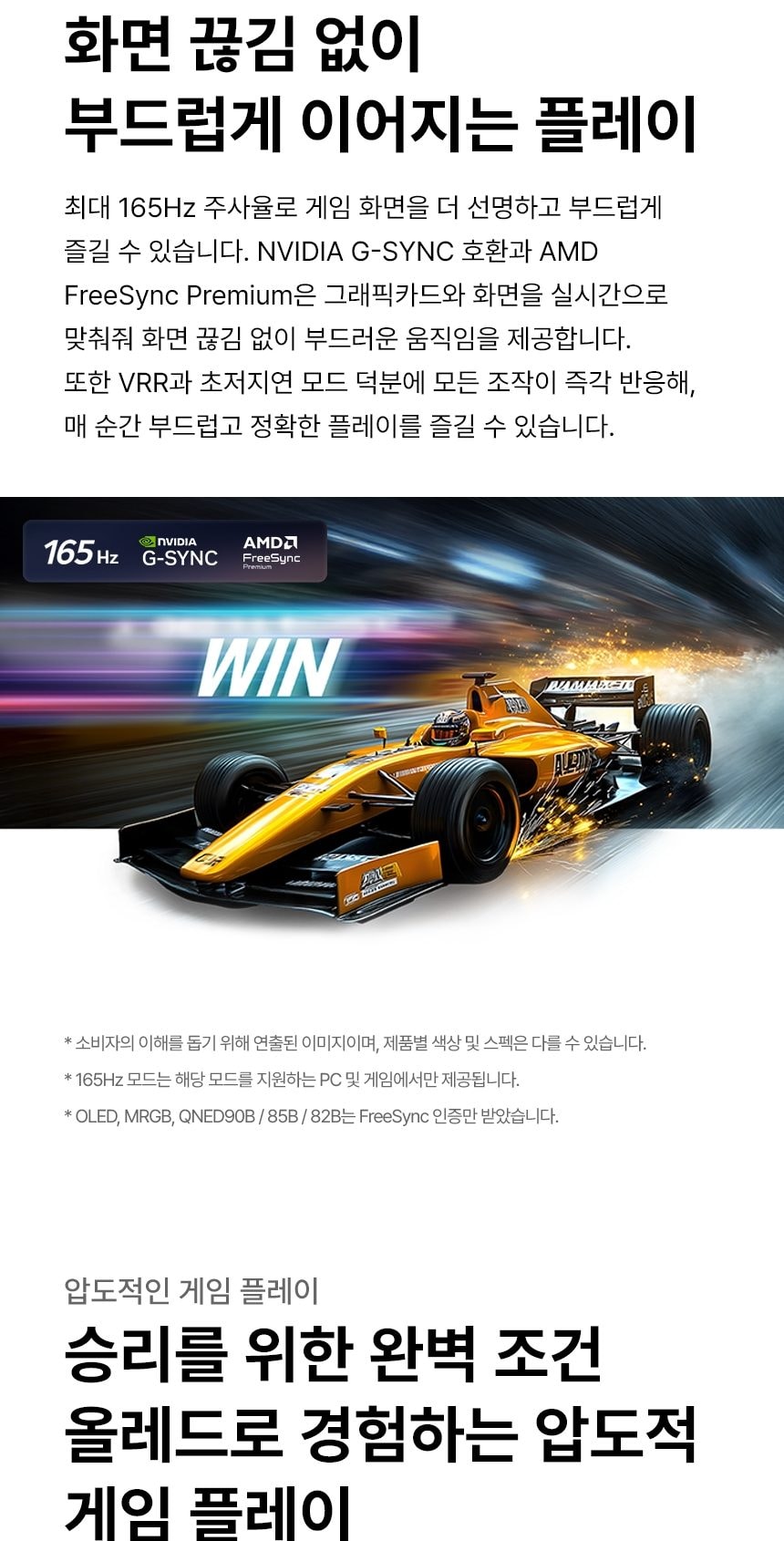 LG 올레드 evo AI (벽걸이/스탠드형) C6 163cm 상세