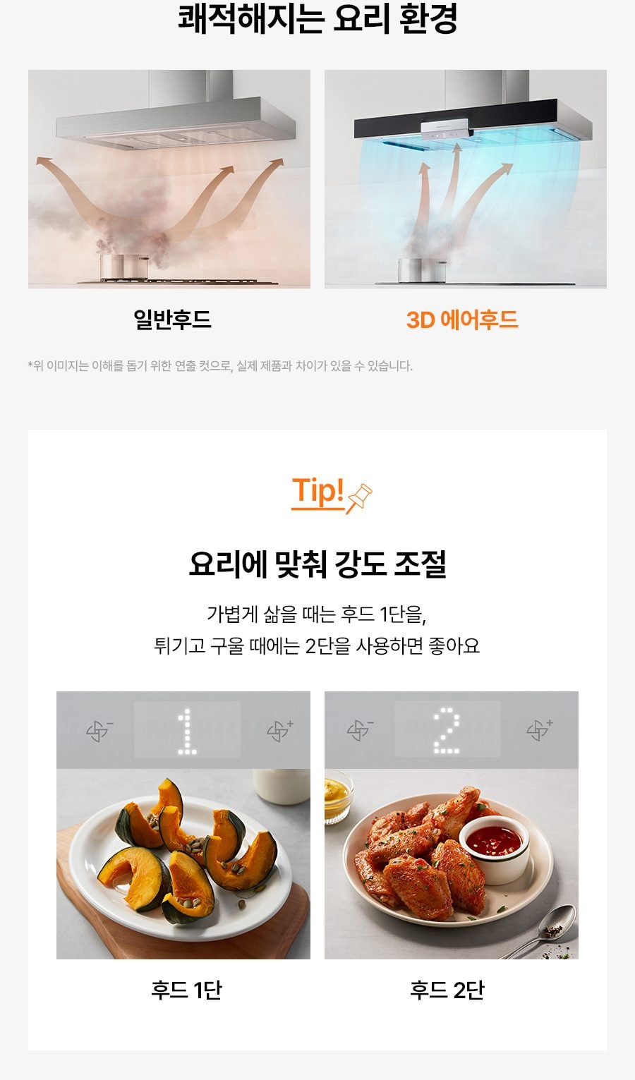 나비엔 매직 3D 에어후드 상세