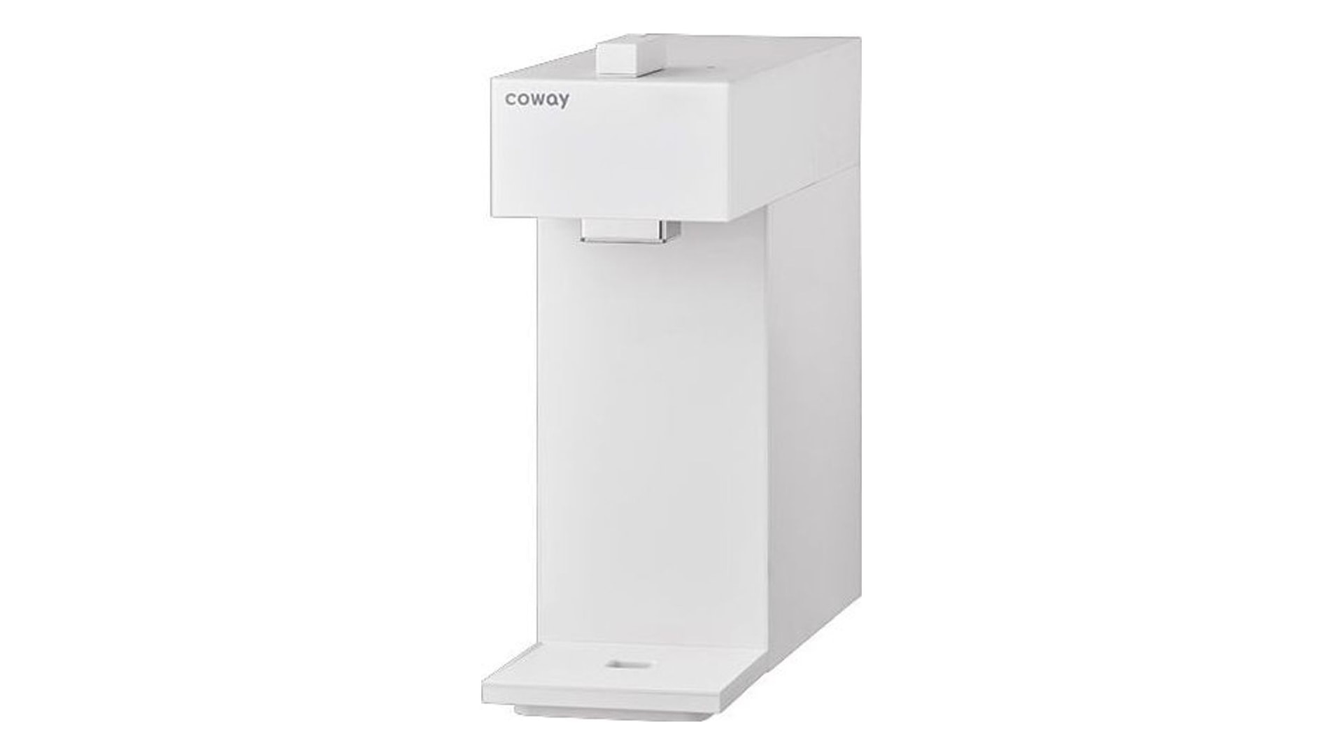 코웨이 스위치 정수기 P-2200N 렌탈료, 전기 없이 가로 11cm로 놓는 정수 전용 모델과 현금 지원