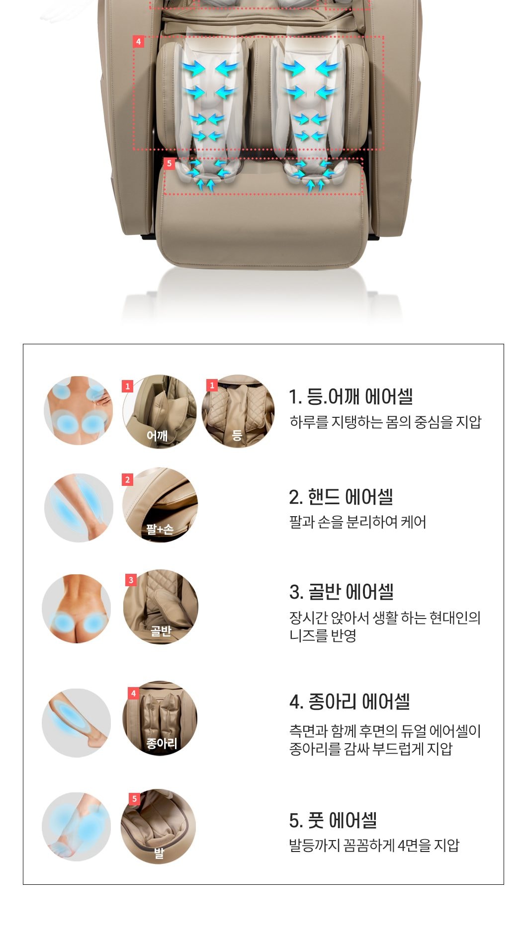 안마의자 빅토리아 상세
