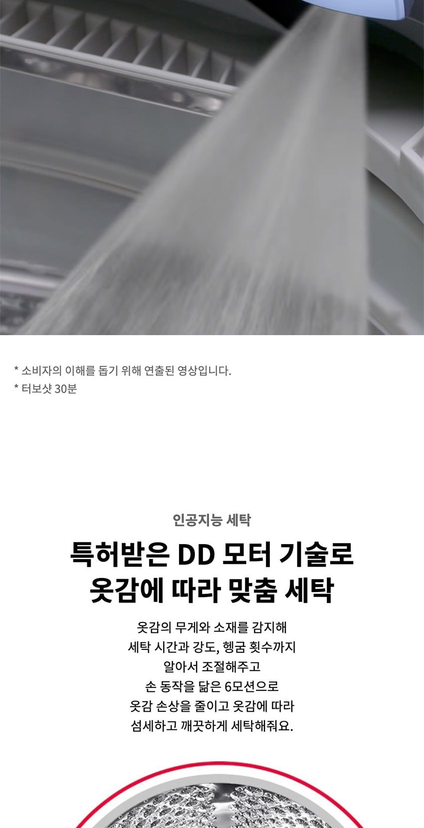통돌이 세탁기 18kg 상세