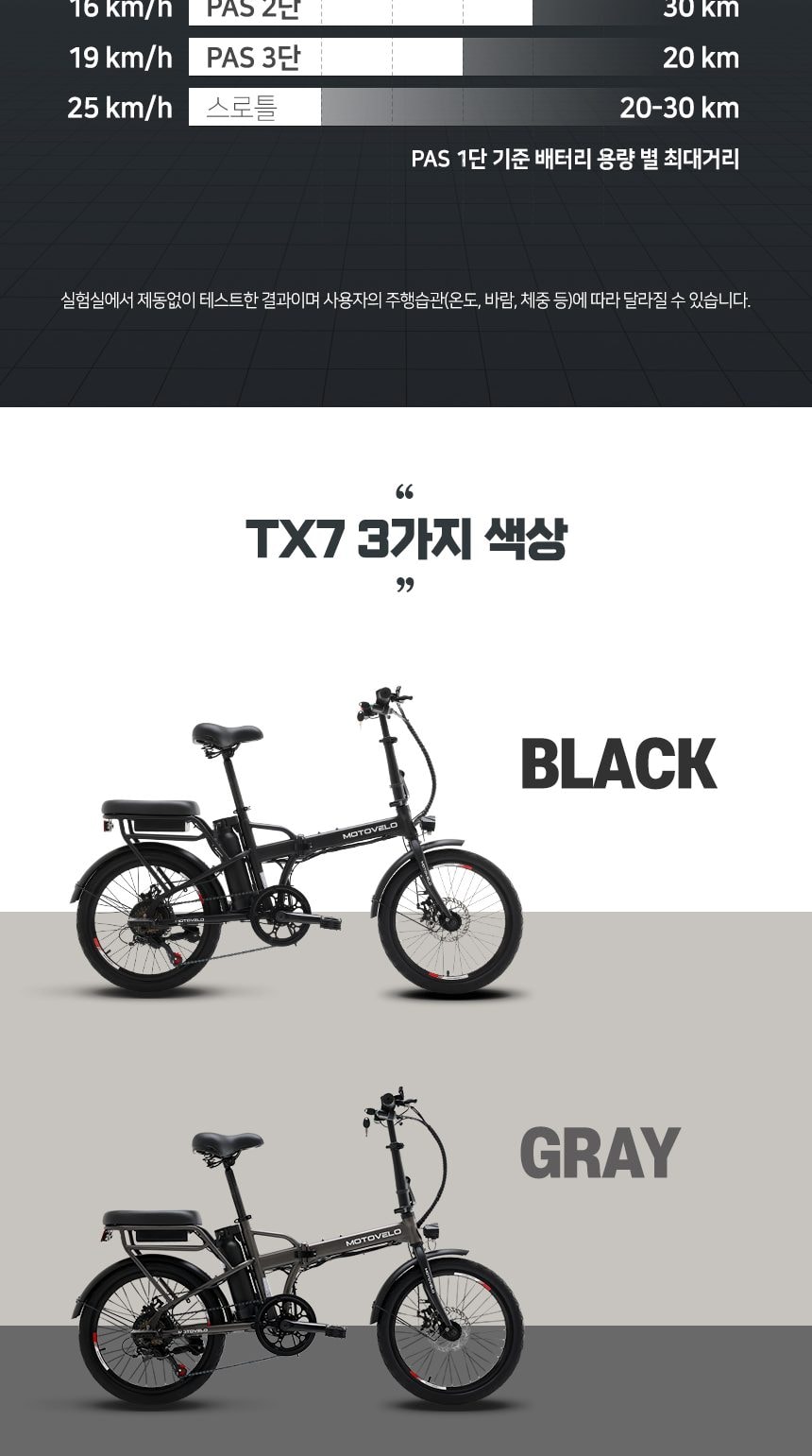 전기자전거 TX7 5.2Ah 듀얼 전기 자전거 상세