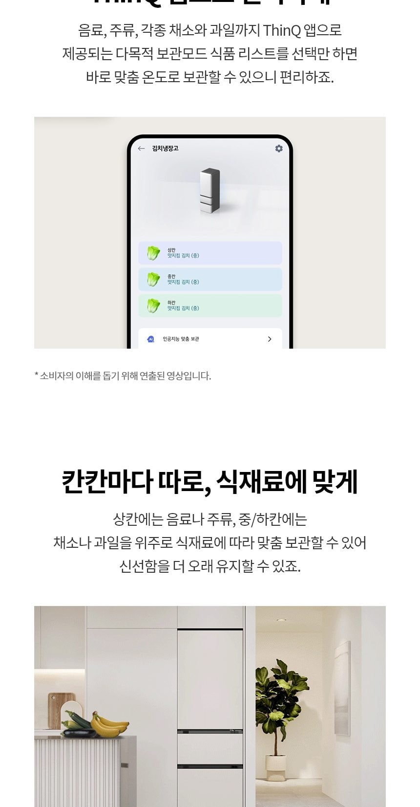 LG 디오스 오브제컬렉션 김치톡톡 Fit & Max 324L 상세