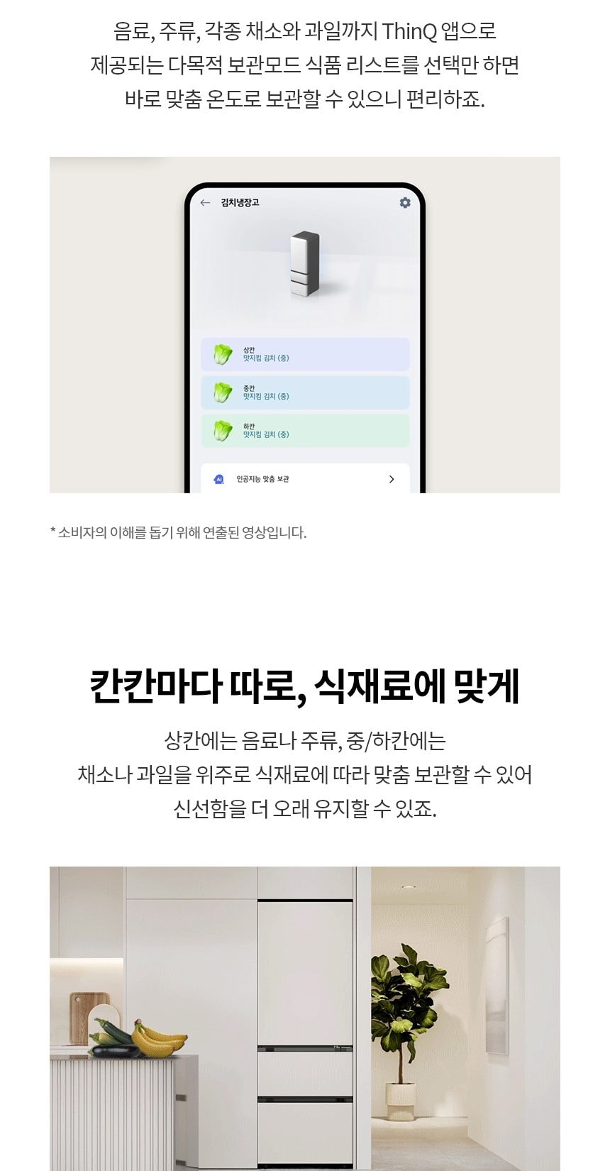LG 디오스 오브제컬렉션 김치톡톡 Fit & Max 324L 상세