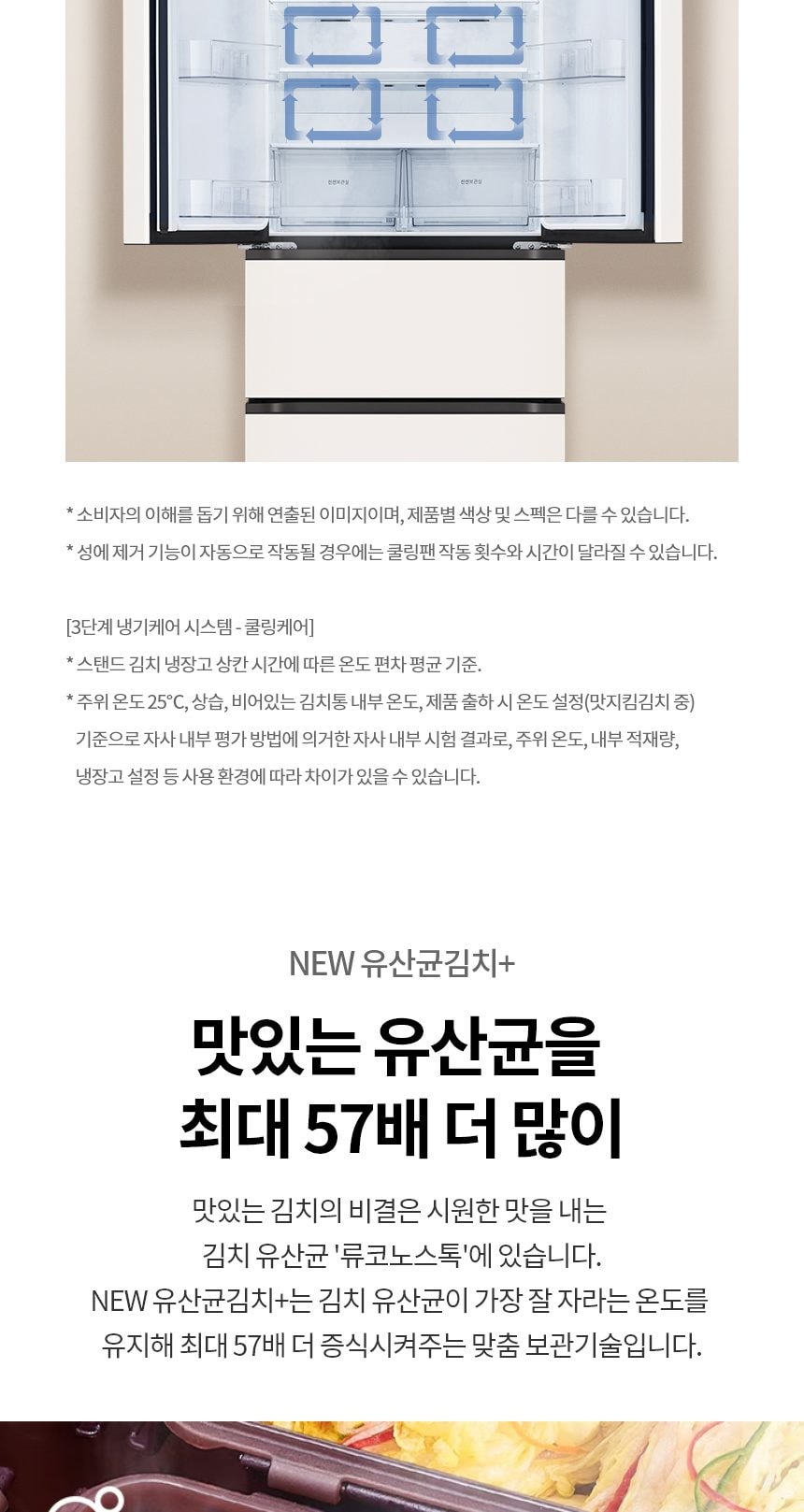 LG 디오스 오브제컬렉션 김치톡톡 505L 상세