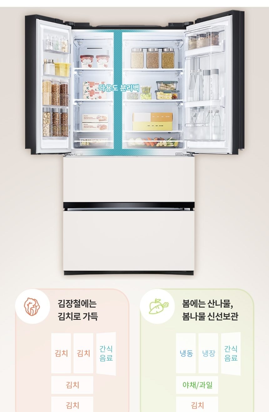LG 디오스 오브제컬렉션 김치톡톡 565L 상세