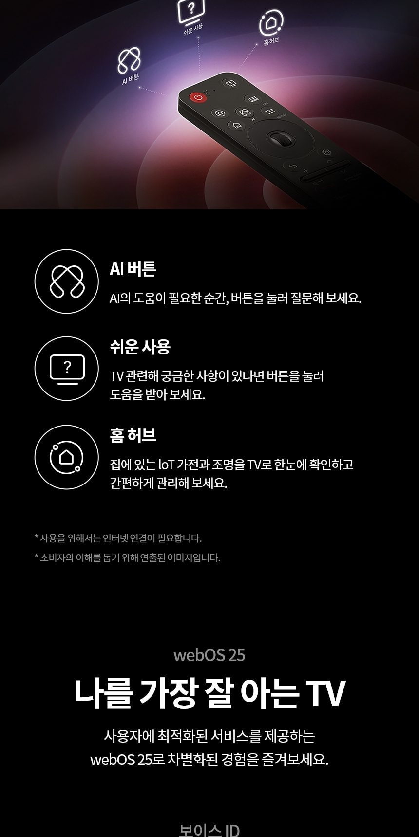 LG QNED AI 4K UHD 상세