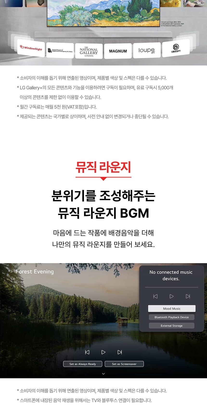 LG QNED AI 214cm 상세
