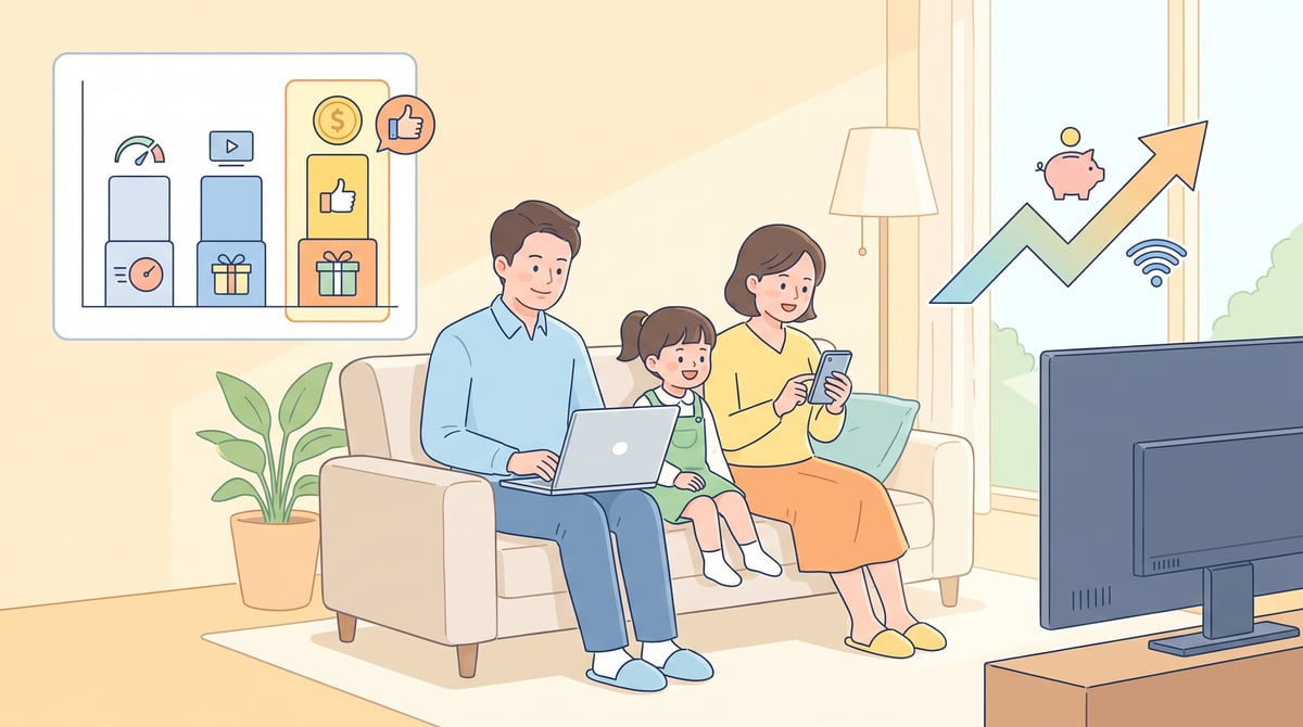 SK브로드밴드 100Mbps 통신 혜택 비교 표