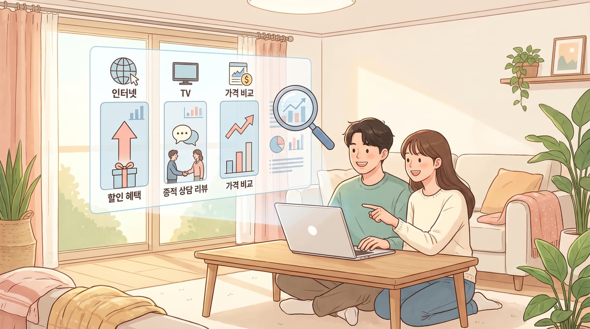 통신 3사 요금제와 실제 부담액 비교 인포그래픽