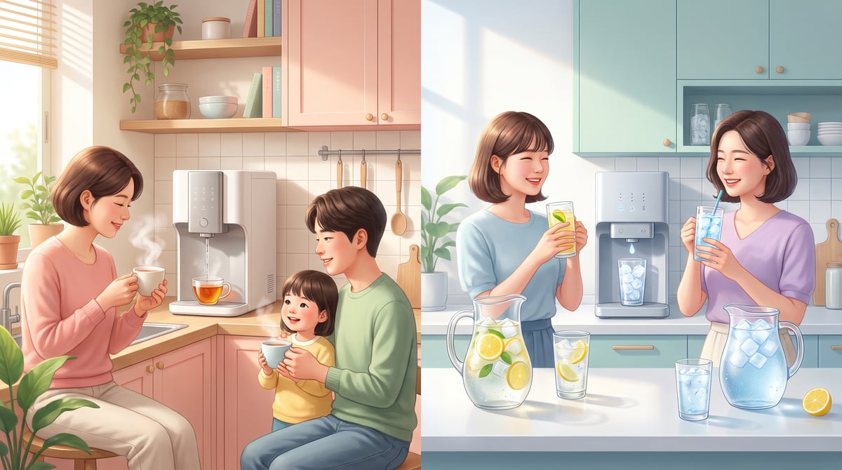 대전 LG퓨리케어 냉온정수기 렌탈 주간 픽 및 3인 가구 설치 후기 나에게 맞는 LG 퓨리케어 렌탈 조건 (