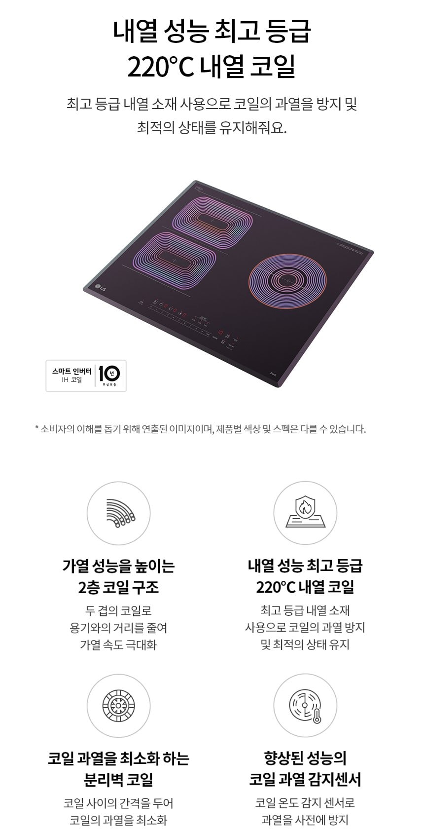LG 디오스 인덕션 빌트인 (와이드존) 상세