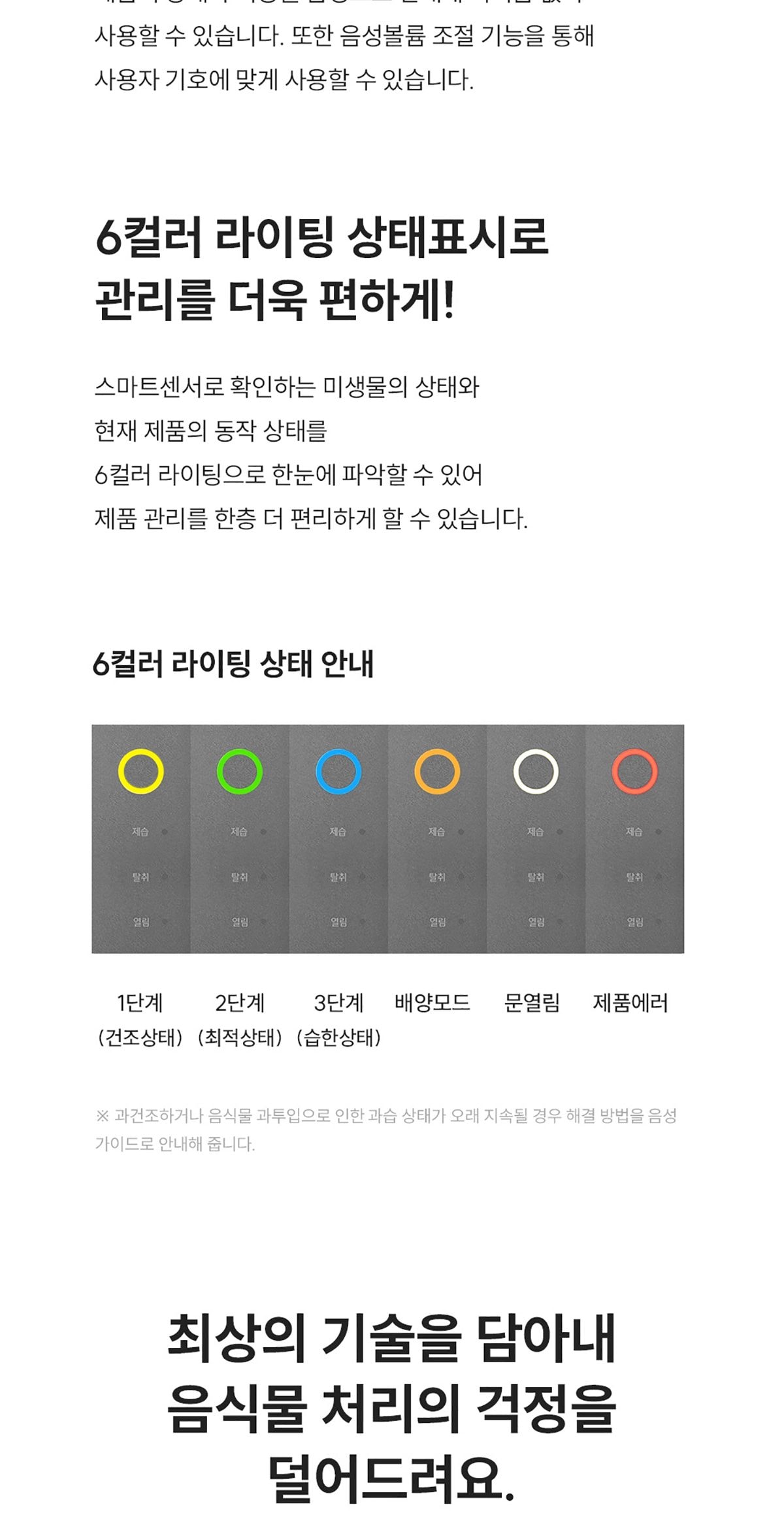 쿠쿠 음식물 처리기 상세