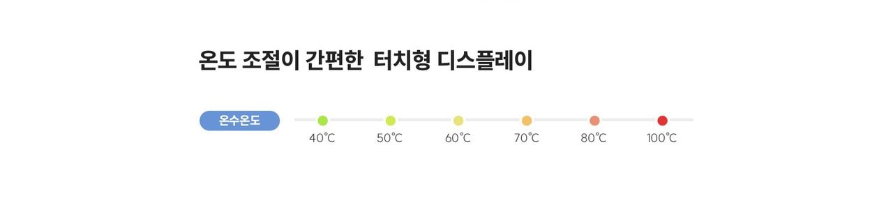 쿠쿠 STEAM 100 빌트인 정수기 (냉온정) 상세
