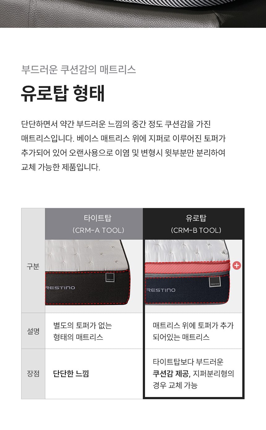 쿠쿠 레스티노 매트리스 LK 상세