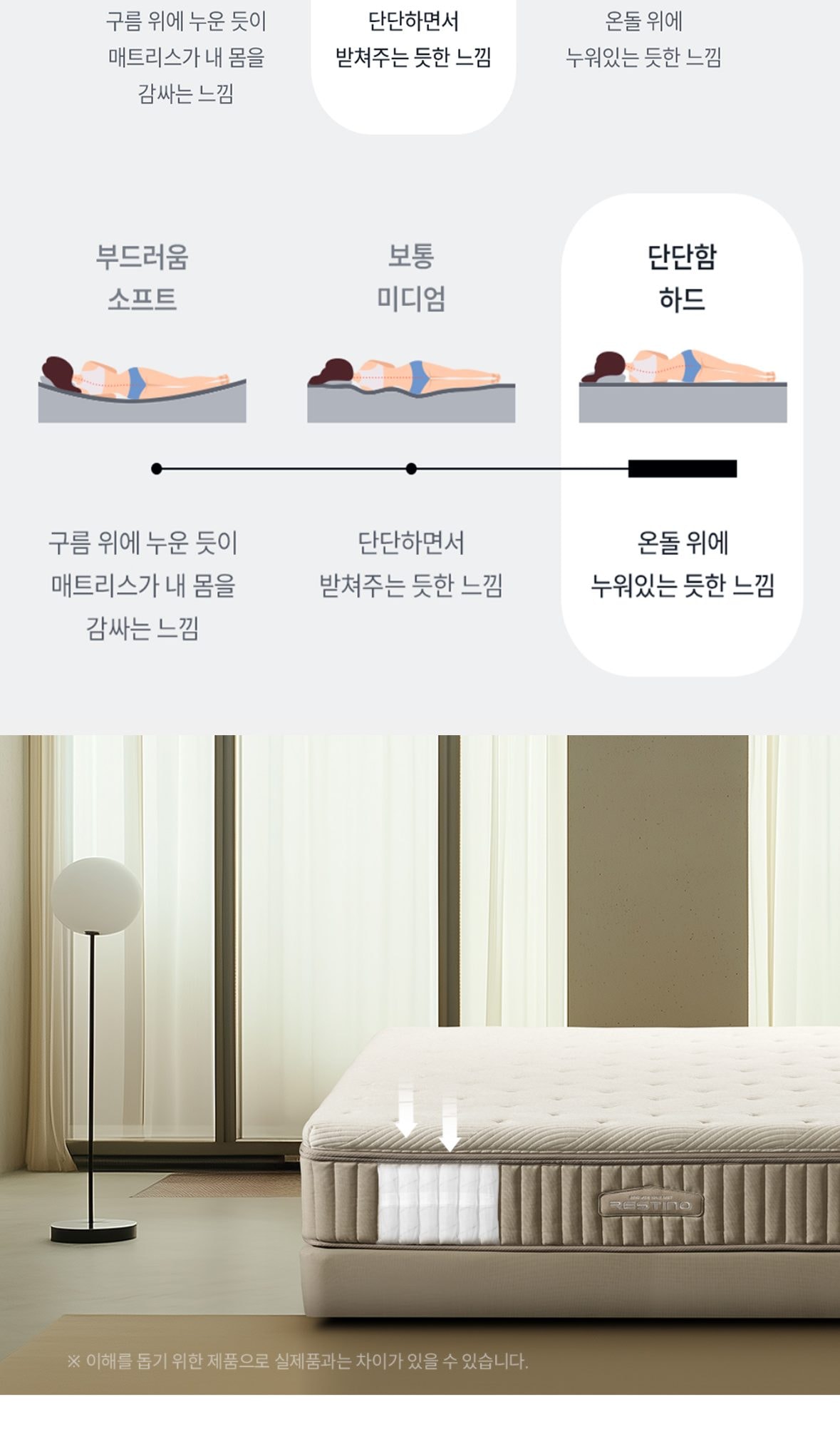 쿠쿠 레스티노 매트리스 K 상세