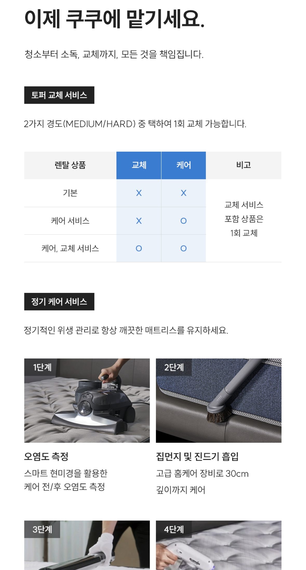 쿠쿠 레스티노 매트리스 SS 상세