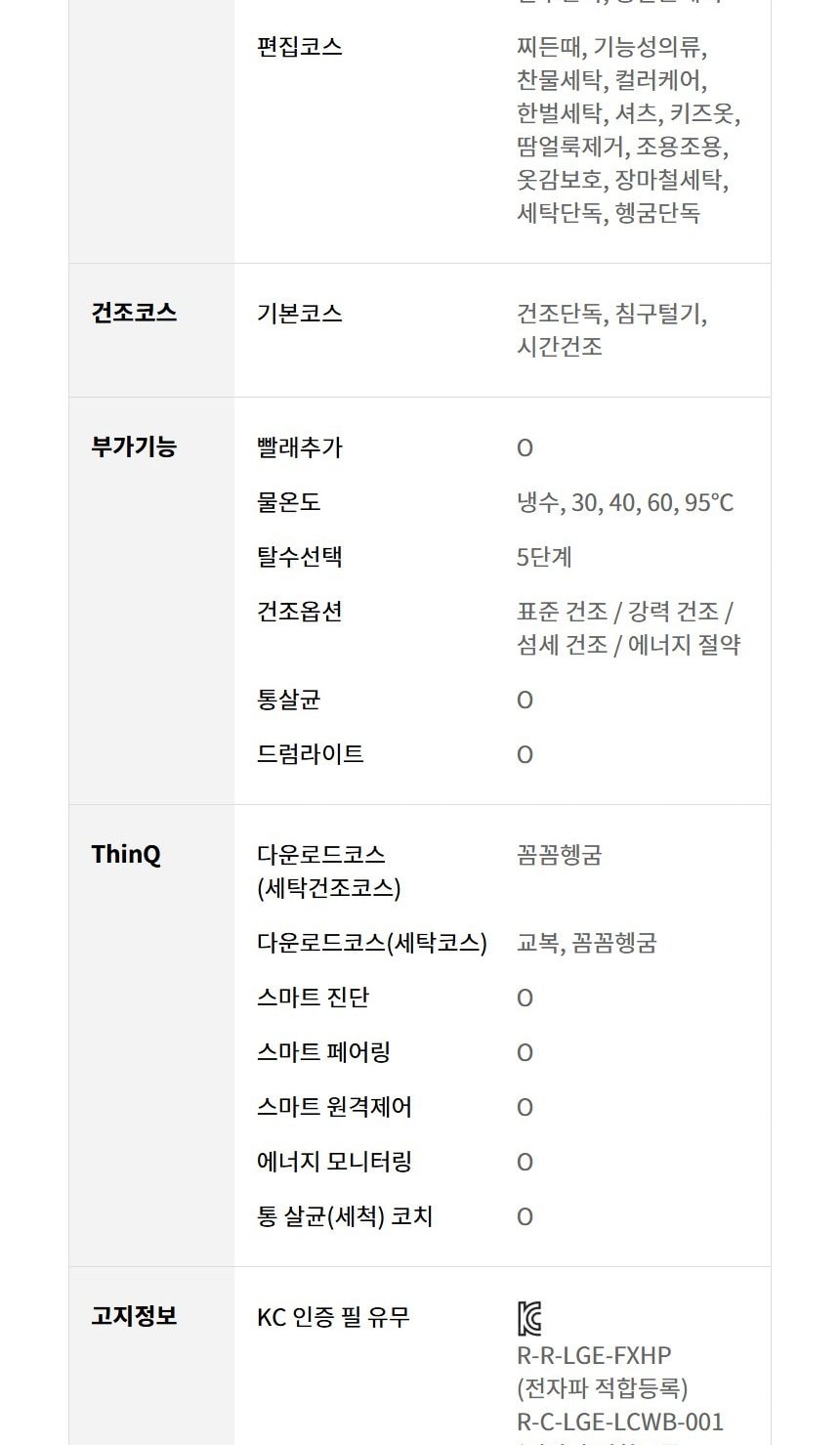 LG_워시콤보_FH25WA 세탁25KG/건조15KG 상세