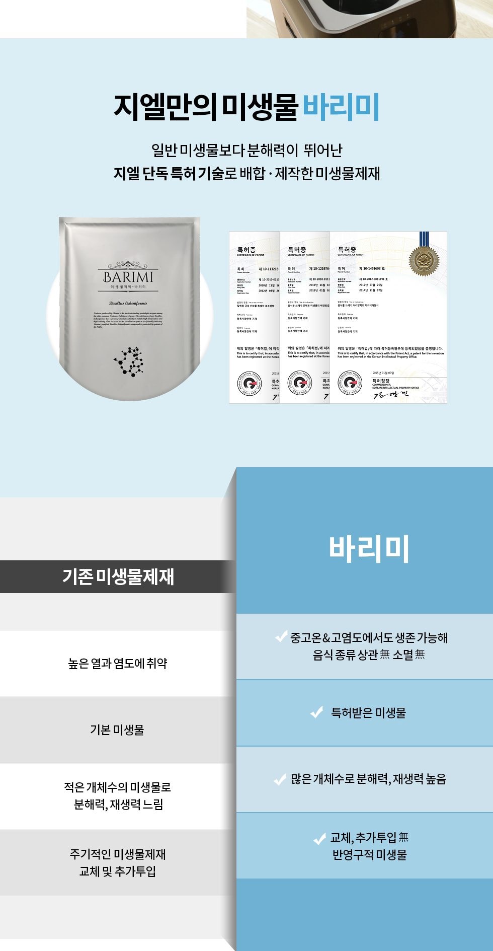 미생물 음식물처리기 상세