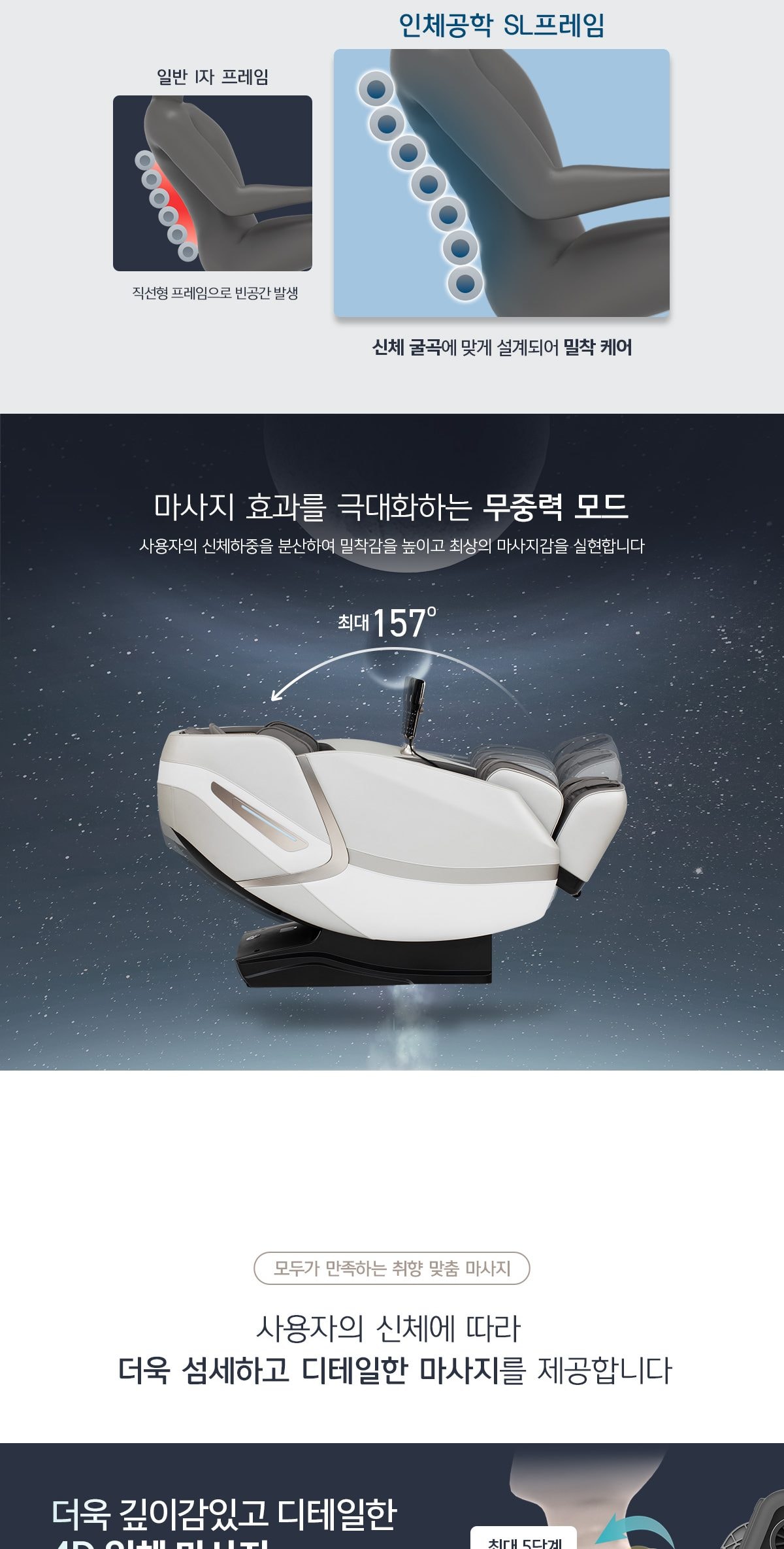 웰스 고급형 안마의자 상세