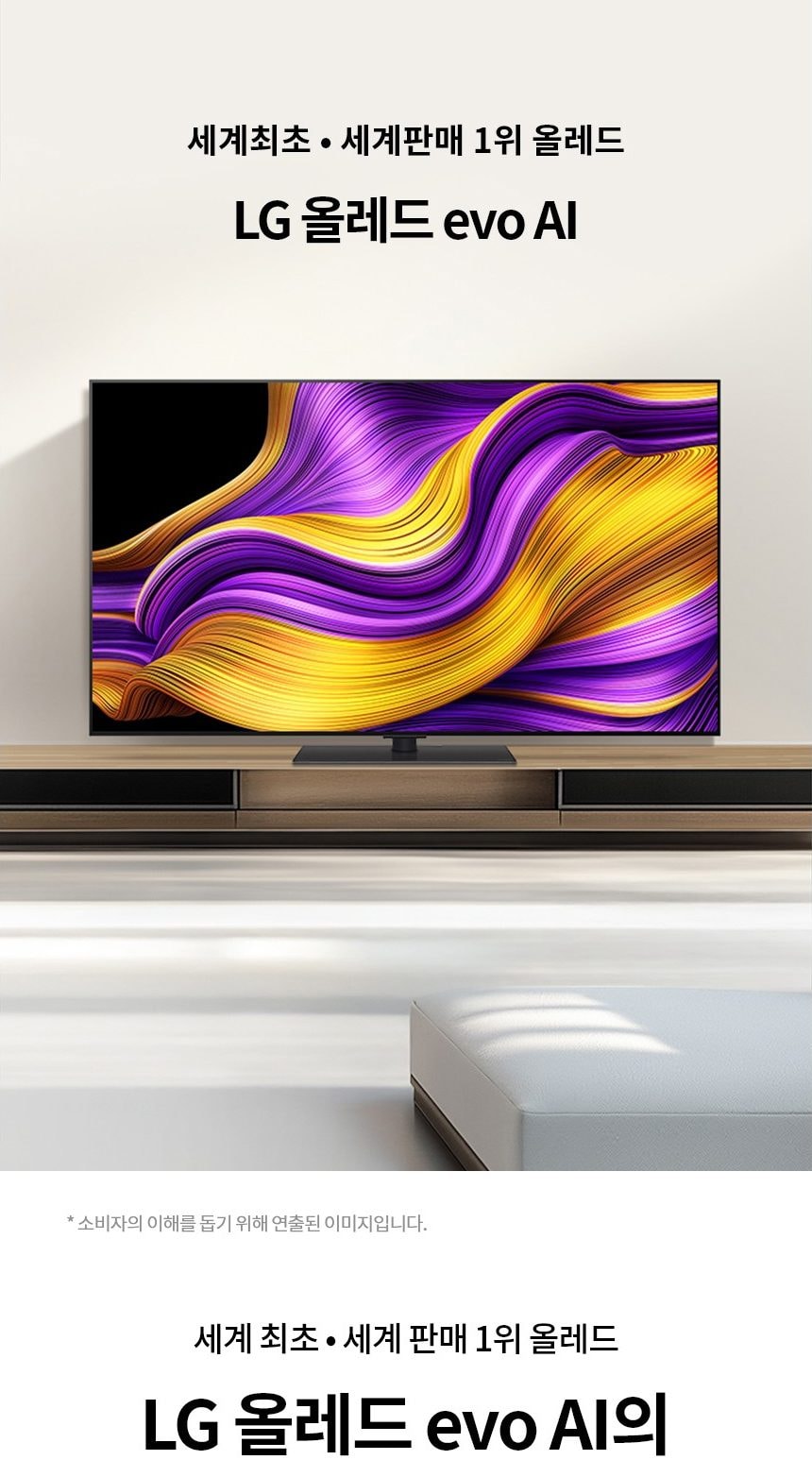 LG 올레드 evo G5 65인치 상세