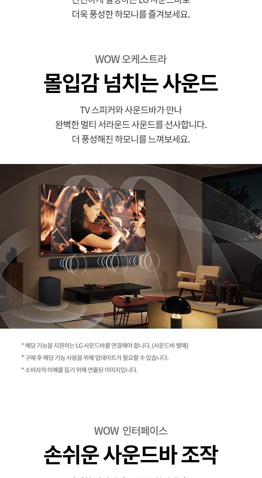LG 올레드 evo G5 65인치 상세