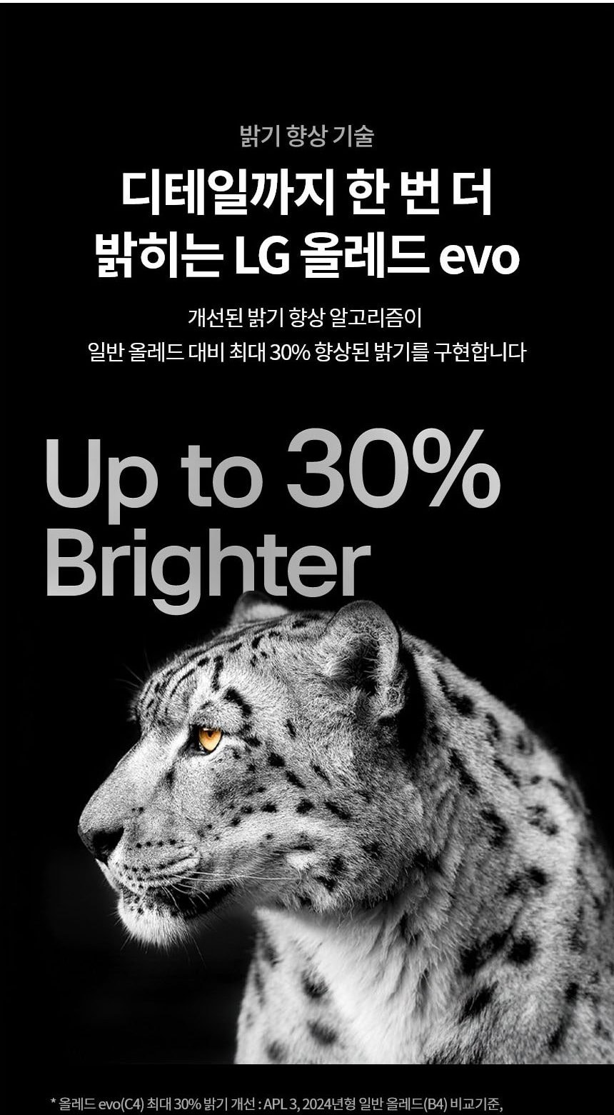 LG 올레드 evo C4 83인치 상세