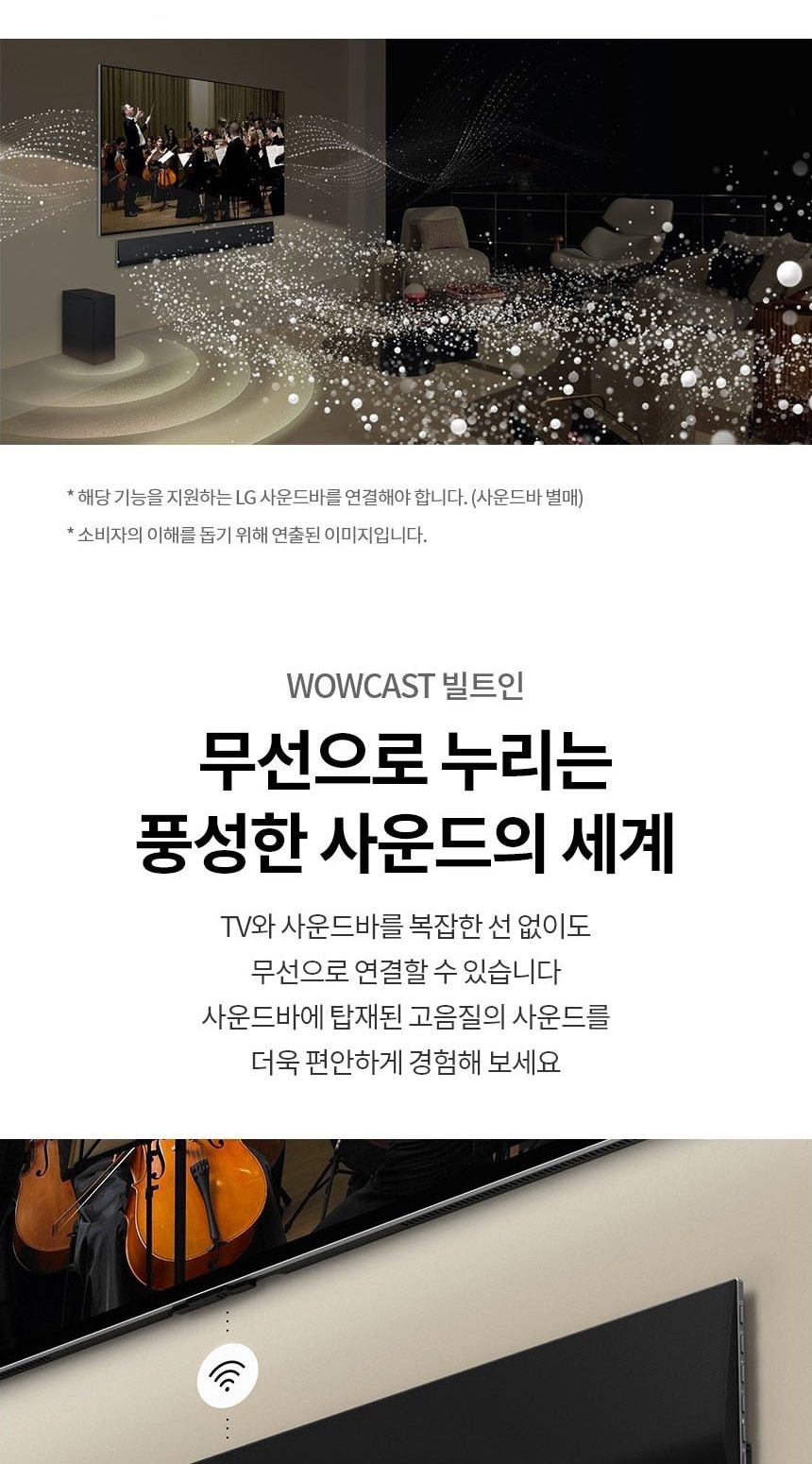 LG 올레드 evo C4 83인치 상세