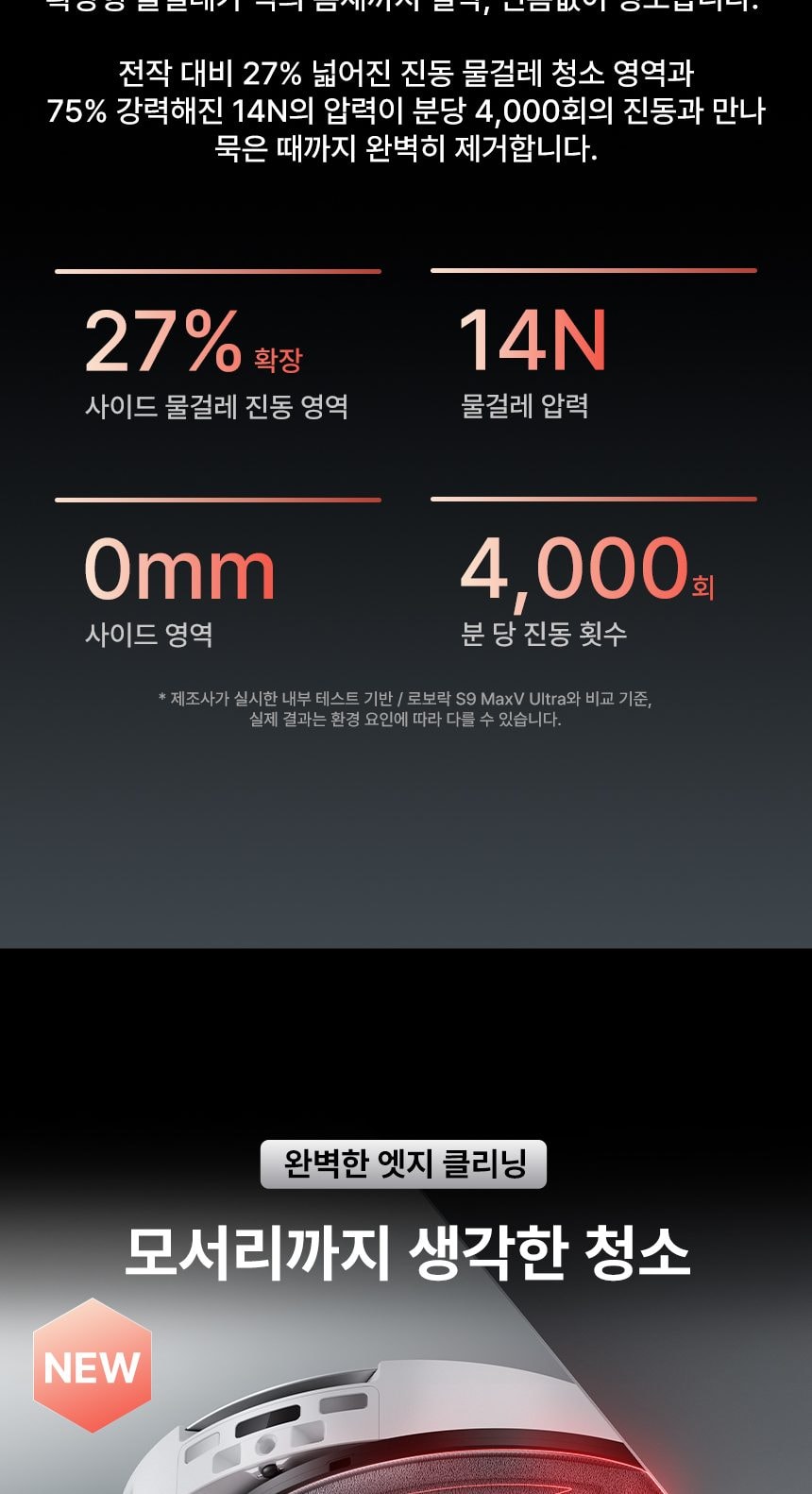 로보락 S10 MaxV Ultra 로봇청소기 상세