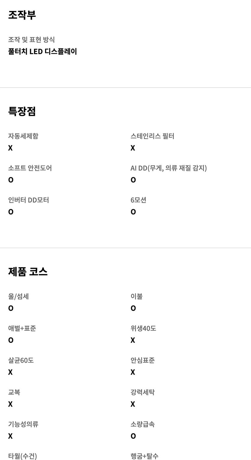 통돌이 세탁기 17kg 상세