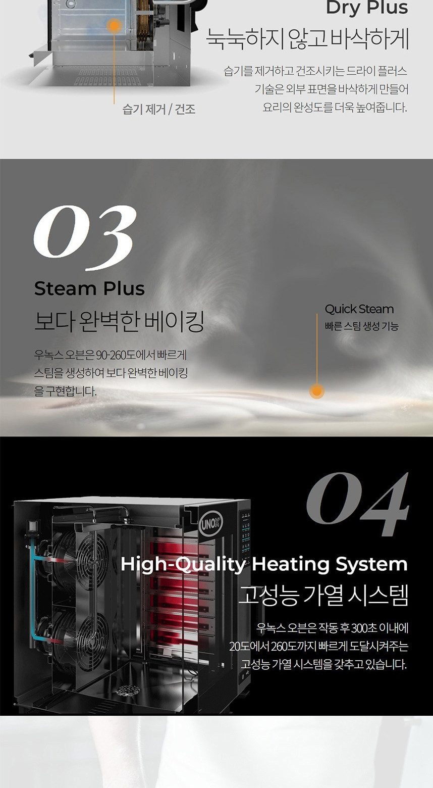샵프로터치 4단 오븐 상세
